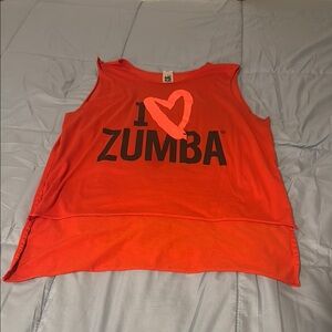 Red Zumba Tank Top